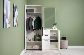 ЭЙР прихожая (модульная) Белый Шагрень в Талице - talica.ok-mebel.com | фото 25
