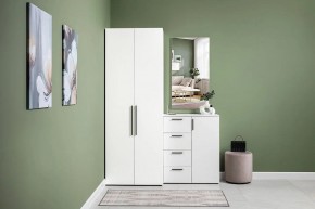 ЭЙР прихожая (модульная) Белый Шагрень в Талице - talica.ok-mebel.com | фото 26
