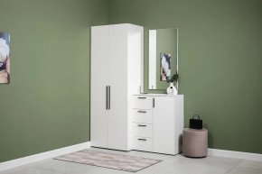 ЭЙР прихожая (модульная) Белый Шагрень в Талице - talica.ok-mebel.com | фото 3