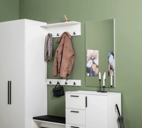 ЭЙР прихожая (модульная) Белый Шагрень в Талице - talica.ok-mebel.com | фото 33