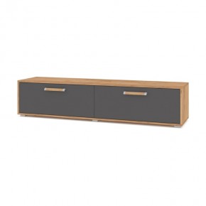 ФЛОРИДА Ф31 Тумба ТВ (дуб золотой/графит) в Талице - talica.ok-mebel.com | фото