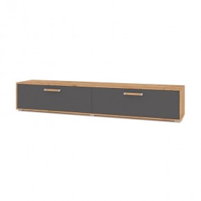 ФЛОРИДА Ф32 Тумба ТВ (дуб золотой/графит) в Талице - talica.ok-mebel.com | фото