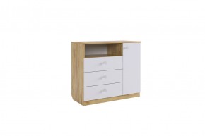 ФОРСАЖ Комод (крафт золотой/белый) в Талице - talica.ok-mebel.com | фото