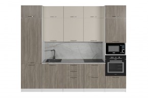 ФЬЮДЖИ Кухонный гарнитур Экстра (3000 мм) в Талице - talica.ok-mebel.com | фото 3