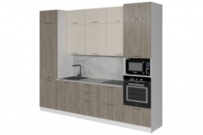 ФЬЮДЖИ Кухонный гарнитур Экстра (3000 мм) в Талице - talica.ok-mebel.com | фото 4