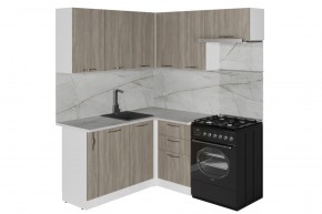 ФЬЮДЖИ Кухонный гарнитур Мега Прайм (1600*1700 мм) в Талице - talica.ok-mebel.com | фото 3