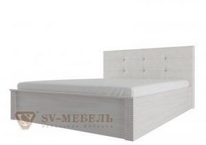 Кровать 1600 двойная (универсальная) с мягким изголовьем Гамма 20 в Талице - talica.ok-mebel.com | фото 1
