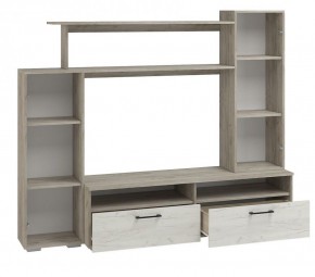 Гостиная Эмма МИНИ (Дуб Крафт серый/белый) в Талице - talica.ok-mebel.com | фото 2