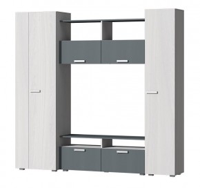 Гостиная Эмми (Анкор светлый/Графит) в Талице - talica.ok-mebel.com | фото 2