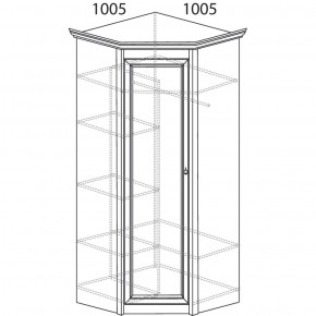 Гостиная Флоренция 4 Дуб оксфорд в Талице - talica.ok-mebel.com | фото 6