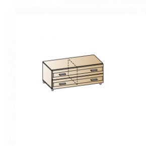 Гостиная Камелия Композиция 6 (Ясень Асахи) в Талице - talica.ok-mebel.com | фото 5