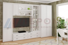 Гостиная Карина Композиция 16 (Снежный ясень) в Талице - talica.ok-mebel.com | фото