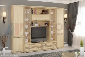 Гостиная Карина Композиция 19 (Ясень Асахи) в Талице - talica.ok-mebel.com | фото