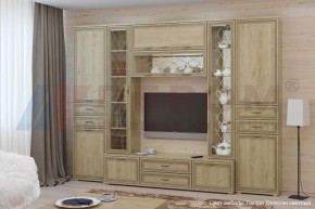 Гостиная Карина Композиция 3 (Гикори Джексон светлый) в Талице - talica.ok-mebel.com | фото