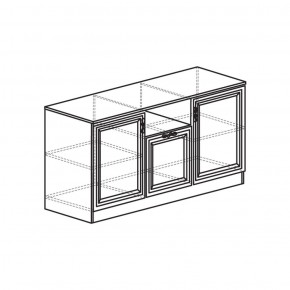 Гостиная Лира (модульная) Дуб нортон светлый в Талице - talica.ok-mebel.com | фото 7