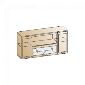 Гостиная Мелисса Композиция 1 (Гикори Джексон светлый) в Талице - talica.ok-mebel.com | фото 5