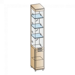 Гостиная Мелисса Композиция 12 (Акация Молдау) в Талице - talica.ok-mebel.com | фото 7