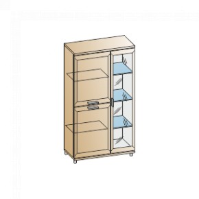 Гостиная Мелисса Композиция 3 (Гикори Джексон светлый) в Талице - talica.ok-mebel.com | фото 8