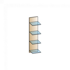 Гостиная Мелисса Композиция 3 (Гикори Джексон светлый) в Талице - talica.ok-mebel.com | фото 5