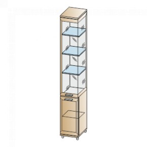 Гостиная Мелисса Композиция 7 (Гикори Джексон светлый) в Талице - talica.ok-mebel.com | фото 2