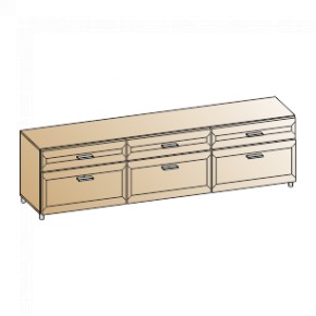 Гостиная Мелисса Композиция 7 (Гикори Джексон светлый) в Талице - talica.ok-mebel.com | фото 5