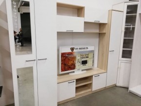 Гостиная МГС 3 Исполнение 1 (Дуб сонома/Белый) в Талице - talica.ok-mebel.com | фото 6