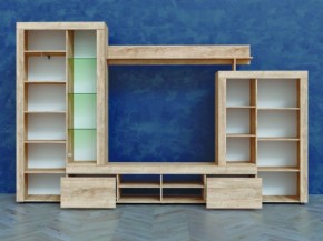 Гостиная МИРАЖ-1 (Дуб баррик) в Талице - talica.ok-mebel.com | фото 2