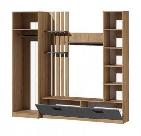Гостиная Юджи (Дуб Крафт золотой/Графит) в Талице - talica.ok-mebel.com | фото 3
