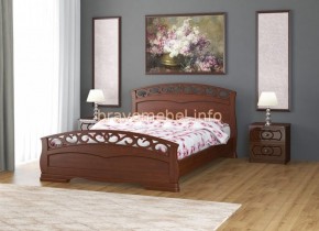 ГРАЦИЯ-1 Кровать из массива 1200 в Талице - talica.ok-mebel.com | фото 2