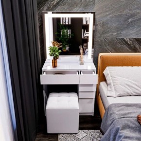 Гримерный стол ГС5LEDМ80 в Талице - talica.ok-mebel.com | фото 2