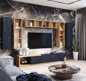 ХЛОЯ Гостиная (Дуб Вотан/Обсидиан) модульная в Талице - talica.ok-mebel.com | фото 10