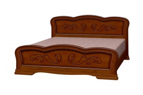 КАРИНА-8 Кровать из массива (Орех) в Талице - talica.ok-mebel.com | фото 2
