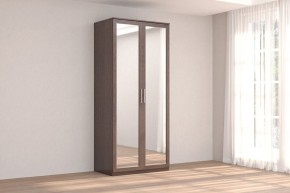 Кэт-4 Шкаф 2-х ств (2 дв зерк) (МДФ Венге) в Талице - talica.ok-mebel.com | фото