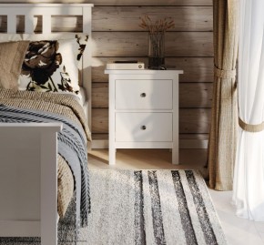 Комод 02 Кантри белый с двумя ящиками в Талице - talica.ok-mebel.com | фото 4