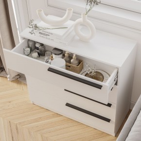 Комод Айрон КМ-02 (белый) в Талице - talica.ok-mebel.com | фото 3