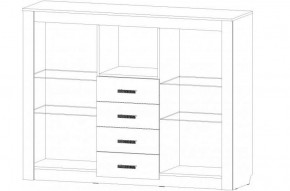 РИВЬЕРА Комод большой в Талице - talica.ok-mebel.com | фото 2
