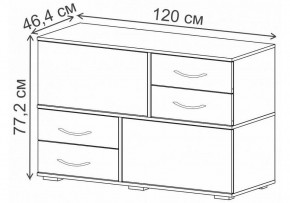 Комод Дамар в Талице - talica.ok-mebel.com | фото 4