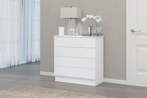 Комод Фаворит-3 (Белый текстурный) в Талице - talica.ok-mebel.com | фото