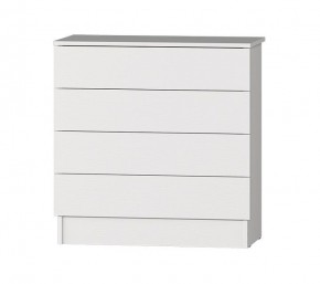 Комод Фаворит-3 (Белый текстурный) в Талице - talica.ok-mebel.com | фото 2
