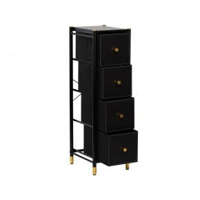 Комод Leset Нирита/Хайди узкий 4 ящика в Талице - talica.ok-mebel.com | фото 3