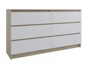 Комод МОРИ МК 1380.6 (Дуб Сонома/Белый) в Талице - talica.ok-mebel.com | фото