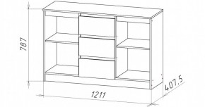 НИЦЦА-5 Комод (НЦ.05) в Талице - talica.ok-mebel.com | фото 2