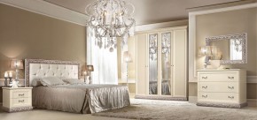 Комод узкий Тиффани штрих-лак/серебро (ТФКМ-2 ) в Талице - talica.ok-mebel.com | фото 2