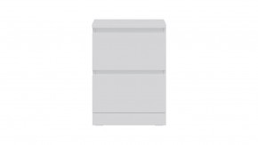 Комод Варма 2 с двумя выдвижными ящиками, цвет белый в Талице - talica.ok-mebel.com | фото 2