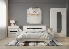Комод Вега 800 (Крафт белый - Венге) в Талице - talica.ok-mebel.com | фото 3