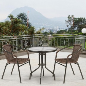Комплект мебели Асоль-7 TLH-037B/TLH-060 brown-2pcs в Талице - talica.ok-mebel.com | фото 2