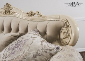 Комплект мягкой мебели Мона Лиза (крем) с раскладным механизмом в Талице - talica.ok-mebel.com | фото 10
