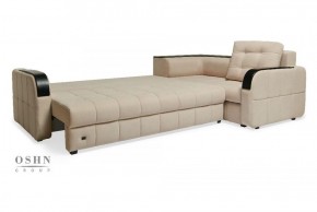 Комплект мягкой мебели Остин Garcia Ivory (Рогожка) Угловой + 1 кресло в Талице - talica.ok-mebel.com | фото 3