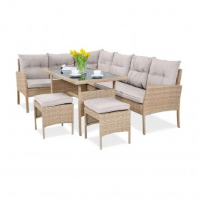 Комплект плетеной мебели AFM-107B Beige (3 кор.) в Талице - talica.ok-mebel.com | фото 3