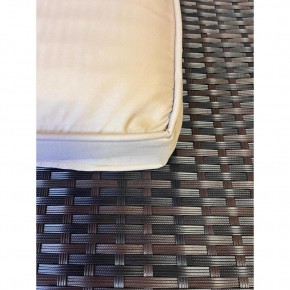 Комплект плетеной мебели  YR822Br Brown-Beige (подушка бежевая) в Талице - talica.ok-mebel.com | фото 2